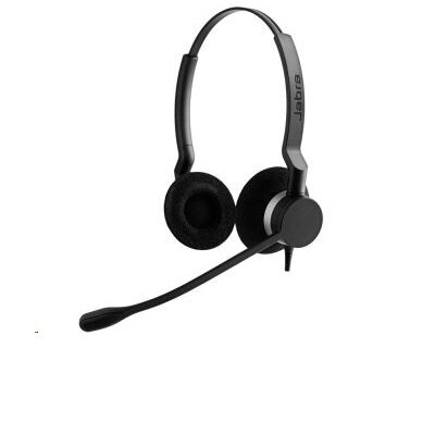 JABRA Fejhallgató - BIZ 2300 UC Duo Stereo Vezetékes, Mikrofon