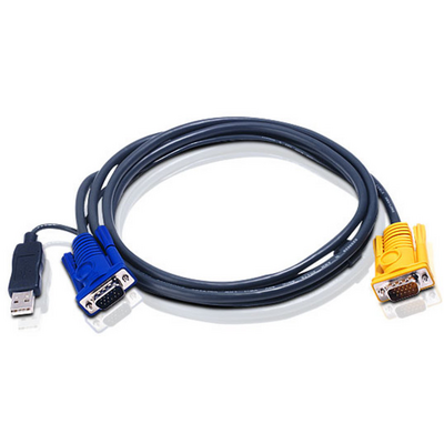 ATEN 2L-5203UP KVM Kábel USB VGA 3m