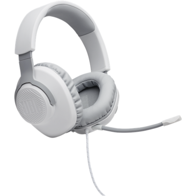 JBL QUANTUM 100 GAMER FEJHALLGATÓ, FEHÉR, JBLQUANTUM100WHT