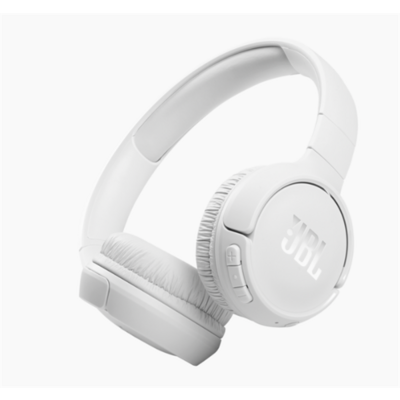 JBL T510BT Bluetooth fejhallgató (fehér)