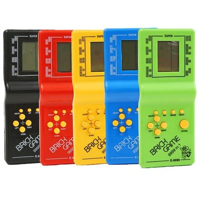 BLACKBIRD Hordozható Tetris konzol, Kék