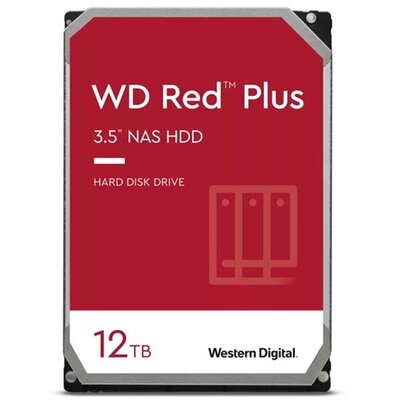 3,5" WD 12TB SATA3 7200rpm 256MB Red Plus (CMR) - WD120EFBX