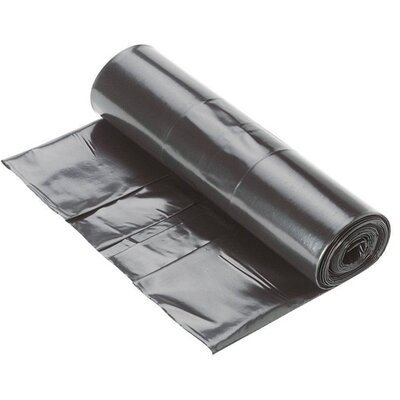 25l fekete 10my 45x50cm 20db/csomag háztartási szemeteszsák