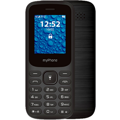 myPhone 2220 1,77" DualSIM fekete mobiltelefon