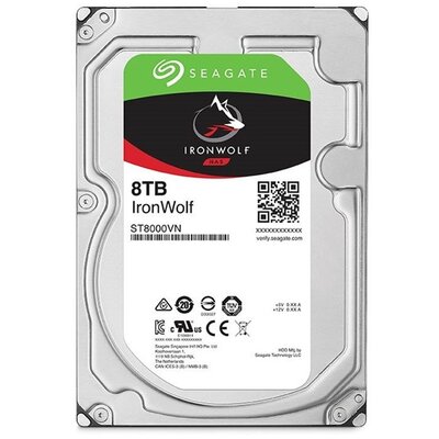 3,5" SEAGATE 8TB SATA3 5900rpm 256MB Ironwolf - ST8000VN004