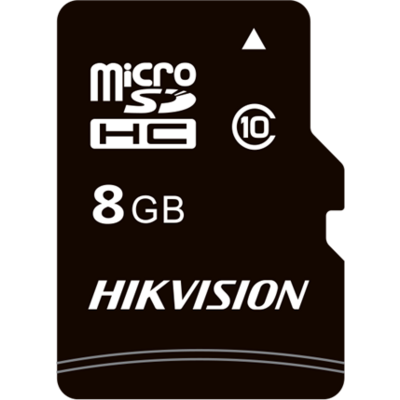 Hikvision MicroSD kártya - 8GB microSDHC™, Class 10 and UHS-I, TLC (R/W Speed 90/12 MB/s)