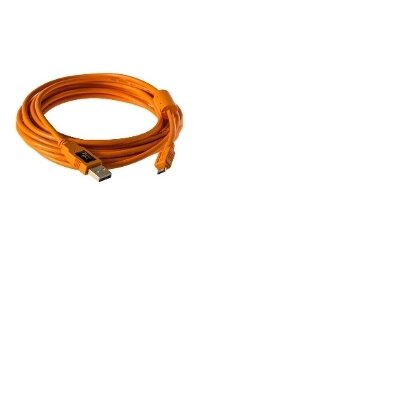 TETHER TOOLS TetherPro USB 2.0 A Male to Micro-B 5-pin 15 (4.6m) - Orange (Sony-comp)