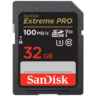 Sandisk EXTREME PRO 32GB SDHC MEMORY CARD 100MB/S 90MB/S UHS-I CLASS