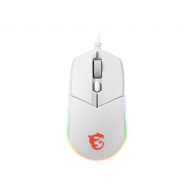 MSI Clutch GM11 USB Optical GAMING Mouse, Fehér