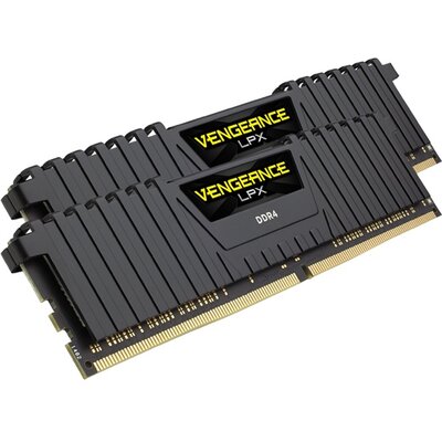 DDR4 16GB 3200MHz Corsair Vengeance LPX Fekete (2x8GB) CL16 Fekete