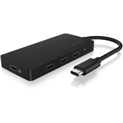 RAIDSONIC Icy Box Multiport 4-port hub with Thunderbolt 4