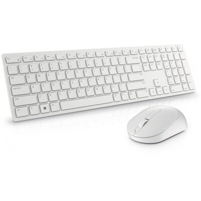 DELL Pro Wireless Keyboard and Mouse KM5221W HU White