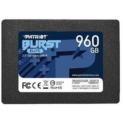 Patriot 960GB Burst Elite 2,5" SATA3