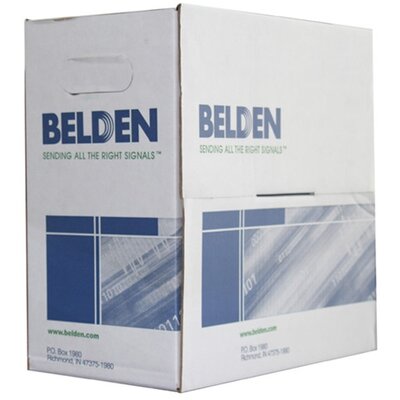 Belden Cat5e UTP fali kábel, 100MHz, PVC, réz, 100m