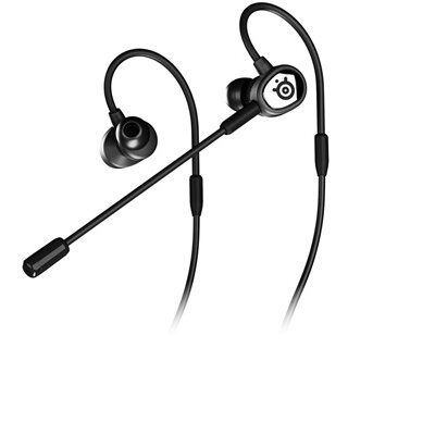 SteelSeries Tusq mikrofonos fekete gamer fülhallgató