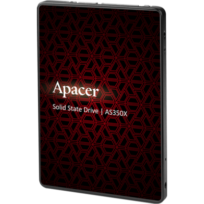 Apacer SSD 512GB - AS350X Series AP512GAS350XR-1 Panther (SATA3, Olvasás: 560 MB/s, Írás: 540 MB/s)