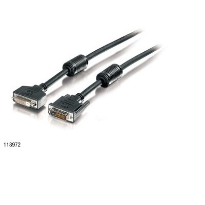 Equip Kábel - 118973 (DVI Dual Link hosszabbító kábel, apa/anya, 3m)