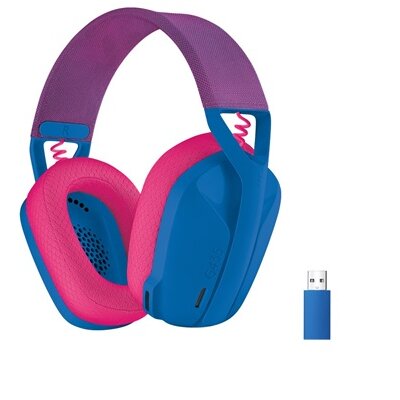Logitech G435 Lightspeed Wireless kék gamer headset