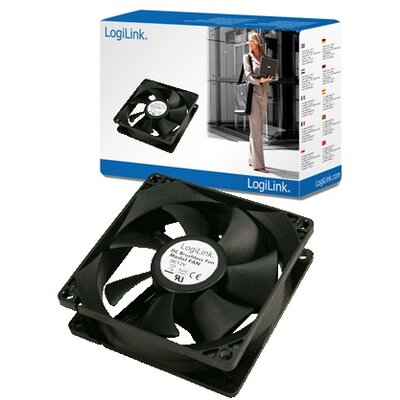 LogiLink FAN103 120x120mm - Fekete