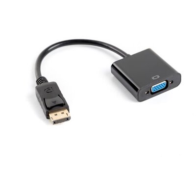 Lanberg 20cm DisplayPort 1.1 apa - VGA anya adapter