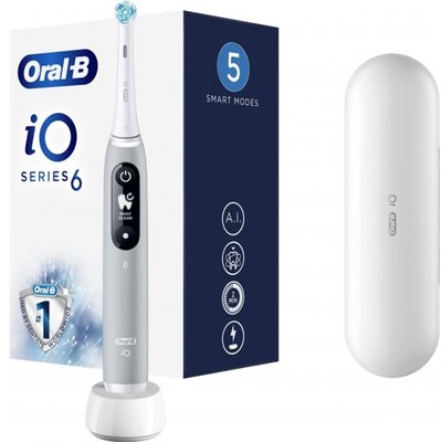 Oral-B iO Series 6 opálszürke elektromos fogkefe