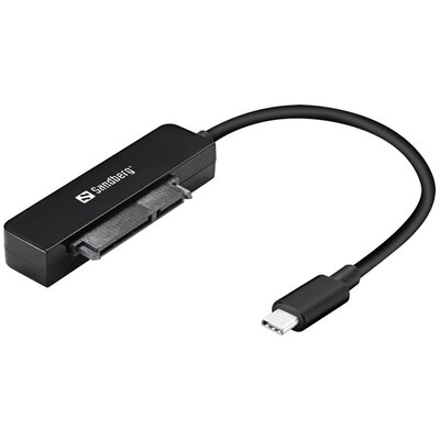 Sandberg Kábel Átalakító - USB-C to SATA USB 3.1 Gen.2 (USB-C bemenet - SATA 2,5" kimenet)