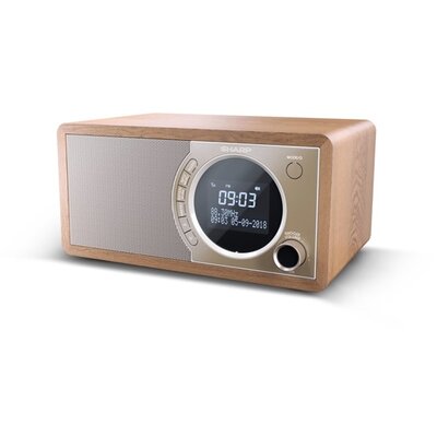 Sharp DR-450BR DAB+/RDS FM barna rádió