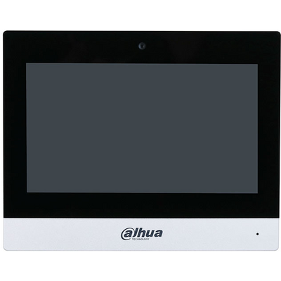 Dahua IP video kaputelefon - VTH8A41KMS-W (beltéri egység, 10" touch screen, SD, I/O, PoE, fekete)