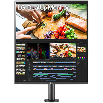 LG Monitor 28" Ergonomic -28MQ780-B DualUp (IPS; 16:18; 2560x2880; 5ms; 300cd; HDMIx2; DP; HDR; USB-C; DCI-P3 98%)