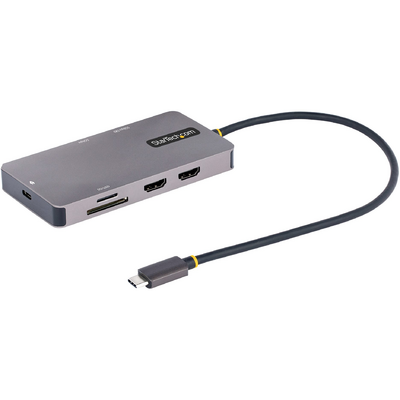 Startech.com USB C MULTIPORT ADAPTER 2 HDMI HDMI 4K 60HZ 2PT 5GBPS USB-A