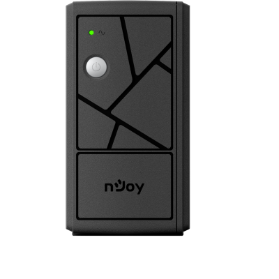 NJOY Szünetmentes 600VA - Keen 600 USB (2 Schuko, line-interaktív, USB menedzsment, RJ11/45 vonalvédelem, fekete)