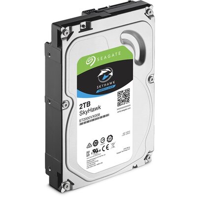 3,5" SEAGATE 2TB SATA3 5900rpm 64MB SkyHawk - ST2000VX008