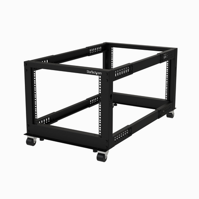 Startech.com 8U OPEN FRAME RACK - 4 POST - 22-40IN ADJUSTABLE DEPTH