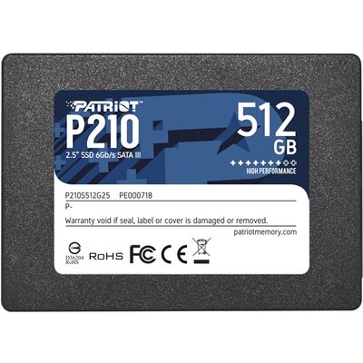 Patriot 512GB P210 2,5" SATA3