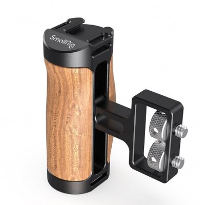 SMALLRIG Wooden Mini Side Handle (1/4"-20 Screws) 2913