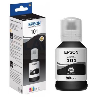 Epson T03V1 127ml EcoTank kompatibilis fekete tintapalack