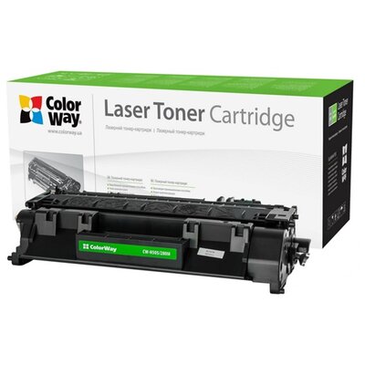 COLORWAY Standard Toner CW-H505/280M, 2700 oldal, Fekete - HP CE505A (05A)/CF280A (80A); Can. 719