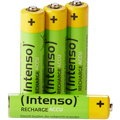 Intenso 850mAh AAA Ni-MH akkumulátor 4db/csomag