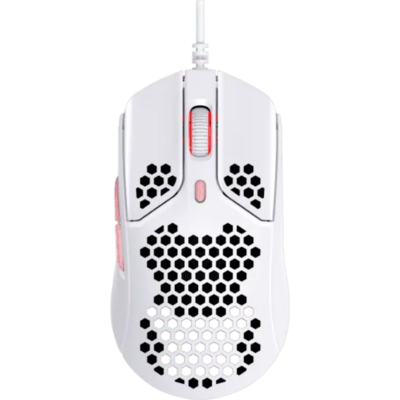 HP HYPERX Pulsefire Haste - Gaming Mouse (White-Pink)
