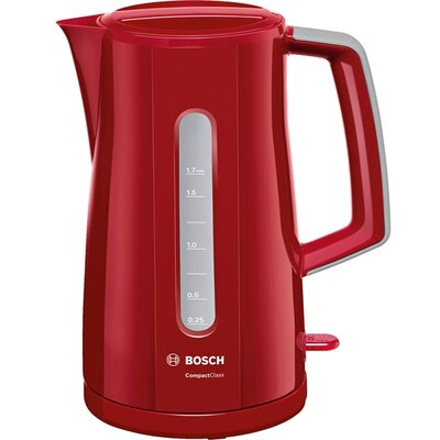 Bosch TWK3A014 CompactClass 1,7 l vörös vízforraló