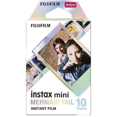 FUJIFILM Instax Mini Film Glossy Mermaid Tail (10lap)