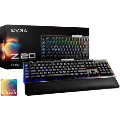 EVGA Z20 RGB Mechanikus gamer billenytűzet - 811-W1-20US-KR UK
