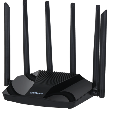 Dahua Router WiFi AC1200 - WR5210-IDC (300Mbps 2,4GHz + 867Mbps 5GHz; 4port 1Gbps, 1xUSB2.0; MU-MIMO)