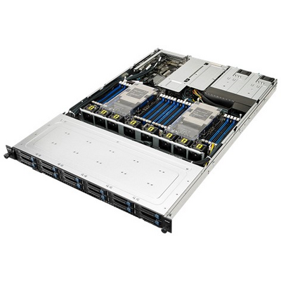 Szerver ASUS RS700-E9-RS12 Xeon 4210R/4x32GB/2x480GB/2x800W/1U/RACK