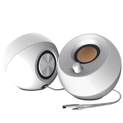 Creative Pebble 2.0 USB Desktop Speakers White