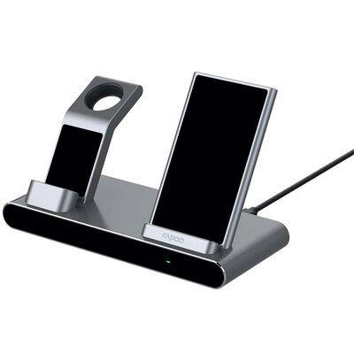 Rapoo "XC600" 3in1 vezeték nélküli mobiltelefon töltő