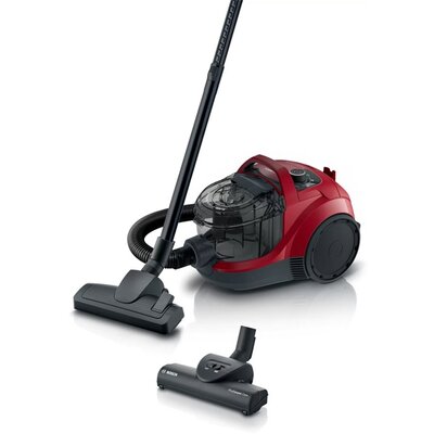 Bosch BGC21X350 Serie 4 vörös porzsák nélküli porszívó