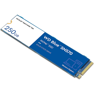 Western Digital 250GB M.2 2280 SN570 NVMe Blue (WDS250G3B0C) SSD
