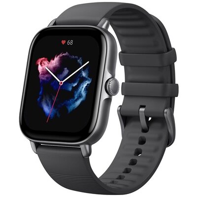 Xiaomi Amazfit GTS 3 fekete okosóra