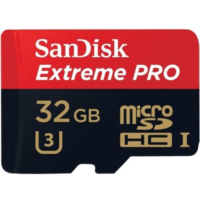 SANDISK Extreme Pro MicroSDHC 32GB UHS-I